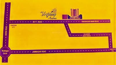 Project Image of 530.66 - 600.09 Sq.ft 2 BHK Apartment for buy in Vrajdeep Avenue