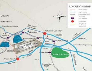 Project Image of 732.81 - 1070.26 Sq.ft 2 BHK Apartment for buy in Embassy Indiabulls Park 2