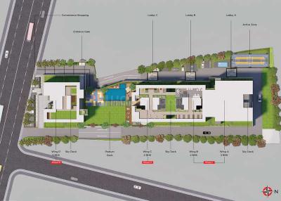 Project Image of 783.61 - 991.46 Sq.ft 2 BHK Apartment for buy in Tejraaj Tej Elevia Building A B