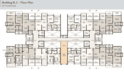 Project Image of 601.06 - 875.32 Sq.ft 2 BHK Apartment for buy in Kolte Patil Life Republic First Avenue