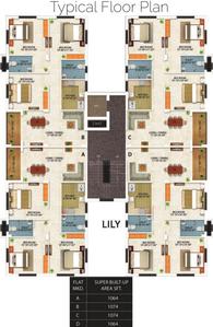 Project Image of 684.0 - 1074.0 Sq.ft 2 BHK Apartment for buy in GS Geetanjali Garden