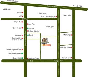 Project Image of 966.0 - 1047.0 Sq.ft 2 BHK Apartment for buy in Blue Sunshine