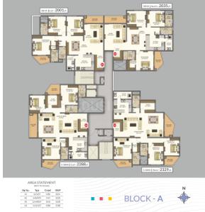 Project Image of 720.0 - 2329.0 Sq.ft 1 BHK Apartment for buy in Meda The Water Edge
