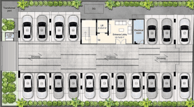 Project Image of 1261.03 - 2624.17 Sq.ft 3 BHK Apartment for buy in Tulive Antara