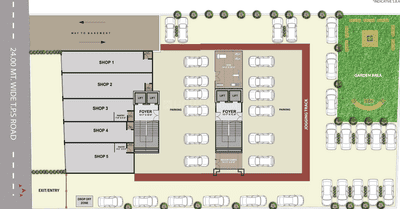 Project Image of 1616 Sq.ft 3 BHK Apartment / Flat for sale in Chandkheda for Rs. 9511000