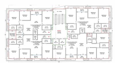 Project Image of 1050.99 - 1333.11 Sq.ft 3 BHK Apartment for buy in Shreeji Millionaires Legacy