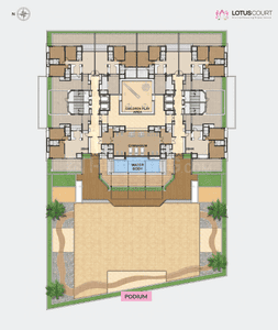 Project Image of 798.57 - 1008.69 Sq.ft 2 BHK Apartment for buy in Krishna Lotus Court Phase II