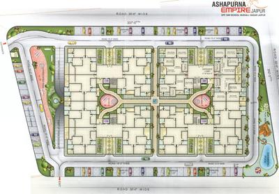 Project Image of 1253.0 - 2134.0 Sq.ft 2 BHK Apartment for buy in Ashapurna Empire