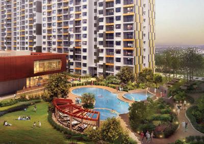 Project Image of 1341.0 - 2917.0 Sq.ft 2 BHK Apartment for buy in Adarsh Palm Retreat Lake Front
