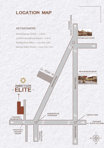 Project Image of 1140.0 - 1390.0 Sq.ft 3 BHK Apartment for buy in Ambition Elite
