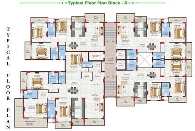 Project Image of 1140.0 - 3545.0 Sq.ft 2 BHK Apartment for buy in NK OAK Forest Phase III