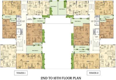 Project Image of 912.0 - 1475.0 Sq.ft 2 BHK Apartment for buy in Barsana Royale