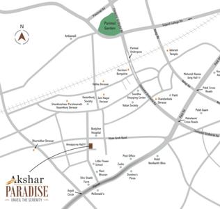 Project Image of 0.0 - 1131.29 Sq.ft 3 BHK Apartment for buy in V P Akshar Paradise