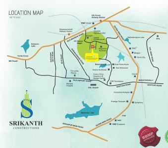 Project Image of 1109.0 - 1405.0 Sq.ft 2 BHK Apartment for buy in Sri Sathvik Nandanam