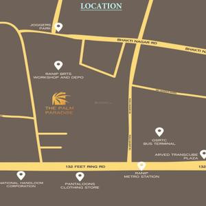 Project Image of 760.04 - 1782.18 Sq.ft 3 BHK Apartment for buy in The Palm Paradise