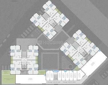 Project Image of 0.0 - 964.45 Sq.ft 3 BHK Apartment for buy in Kuber The Maple Skydeck