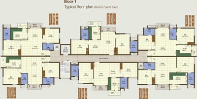 Project Image of 0.0 - 1050.0 Sq.ft 2 BHK Apartment for buy in Sanjana Emerald Enclave