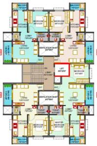 M N Everest Heights Everest Heights Cluster Plan from 1st to 6th Floor 1