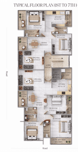 Project Image of 1300.0 - 1600.0 Sq.ft 2 BHK Apartment for buy in Saichha