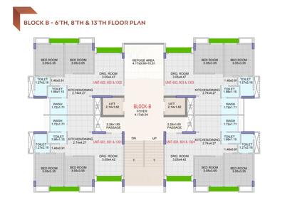 Project Image of 561.34 - 581.9 Sq.ft 2 BHK Apartment for buy in Patel Pehel Homes