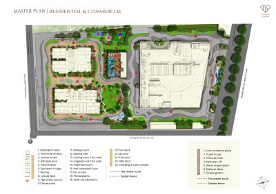 Project Image of 3765.0 - 4205.0 Sq.ft 4 BHK Apartment for buy in R ONE Diamond Towers