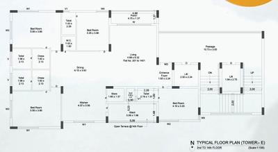 Project Image of 775.65 - 1836.97 Sq.ft 3 BHK Apartment for buy in 7 Star Speedwell Heights