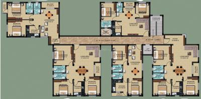 Rajwadi Rajnivas Cluster Plan 1