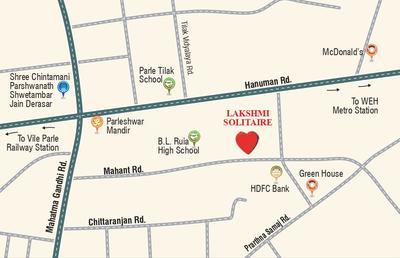 Project Image of 398.48 - 1428.0 Sq.ft 1 BHK Apartment for buy in Lakshmi Solitaire