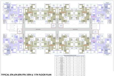 Project Image of 799.76 - 1100.07 Sq.ft 2 BHK Apartment for buy in Sachin Chaandrai Galaxy