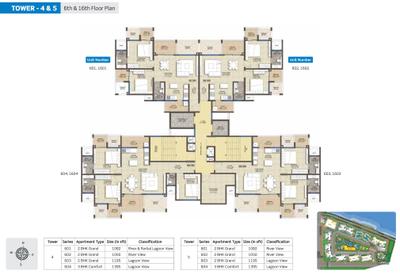 Project Image of 600.0 - 1900.0 Sq.ft 1 BHK Apartment for buy in Puravankara Silversands