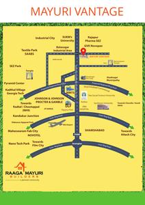 Eamani Raaga Mayuri Vantage Location Plan 1