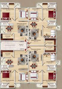 Project Image of 0.0 - 1350.0 Sq.ft 3 BHK Apartment for buy in Tridev Villa