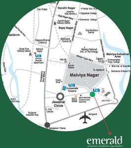 Project Image of 727.56 - 1771.17 Sq.ft 1 BHK Apartment for buy in UDB Emerald
