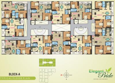 Project Image of 1055.0 - 1515.0 Sq.ft 2 BHK Apartment for buy in Elegant Pride