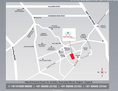 Maan Crystal Heaven Wing E F G H Location Plan 1