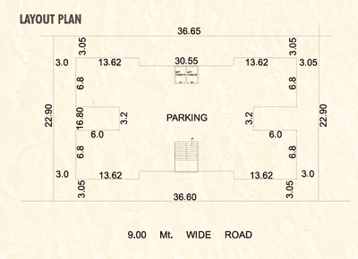 Project Image of 744.65 - 748.74 Sq.ft 3 BHK Apartment for buy in R K Keshav Apartment