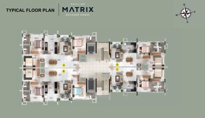 Project Image of 1044.0 - 1581.0 Sq.ft 2 BHK Apartment for buy in Skyline Matrix