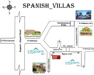 Project Image of 0.0 - 2220.0 Sq.ft 3 BHK Villa for buy in Greentech Spanish Villas