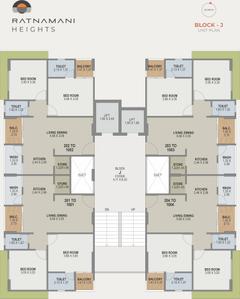 Project Image of 614.19 - 767.25 Sq.ft 2 BHK Apartment for buy in Ratnamani Heights