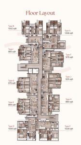 Project Image of 935.0 - 1306.0 Sq.ft 2 BHK Apartment for buy in Casadel Awakened Living