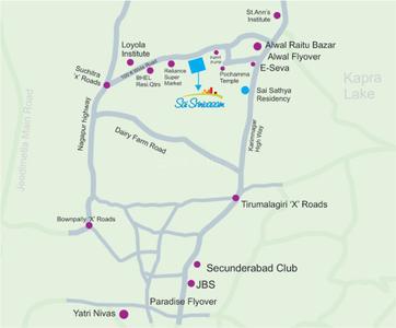 Project Image of 1150.0 - 1500.0 Sq.ft 2 BHK Apartment for buy in Mahalaxmi Sai Srinivasam