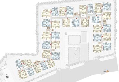 Project Image of 0.0 - 1260.0 Sq.ft 2 BHK Apartment for buy in SMR Vinay Hi Lands