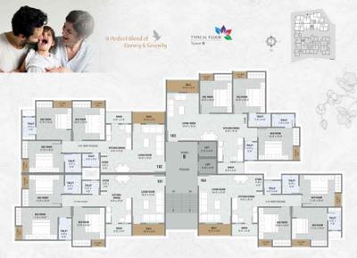 Project Image of 503.97 - 765.64 Sq.ft 2 BHK Apartment for buy in Madhavam Orchid