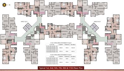 Project Image of 1680 Sq.ft 2 BHK Apartment / Flat for sale in Thergaon for Rs. 9300000