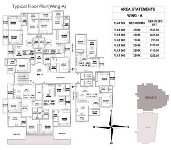 Project Image of 795.0 - 1545.0 Sq.ft 1 BHK Apartment for buy in Manasa Residency