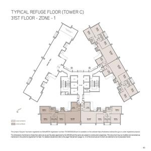 Project Image of 1330.0 - 2067.86 Sq.ft 3 BHK Apartment for buy in Oberoi Esquire