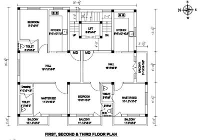 Project Image of 0.0 - 900.0 Sq.ft 2 BHK Apartment for buy in SN Adobe Phase 2
