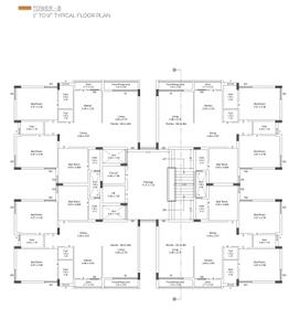 Project Image of 910.2 - 1042.38 Sq.ft 3 BHK Apartment for buy in Unity Tower
