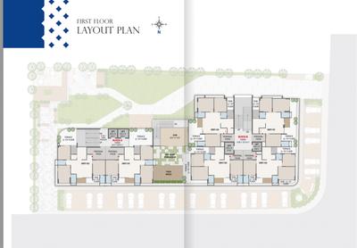 Project Image of 1041.19 - 1230.42 Sq.ft 3 BHK Apartment for buy in Hilltown Paradise