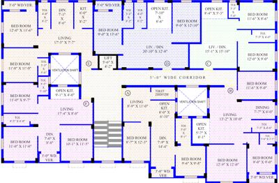 Project Image of 810.0 - 1136.0 Sq.ft 2 BHK Apartment for buy in Swati Abha